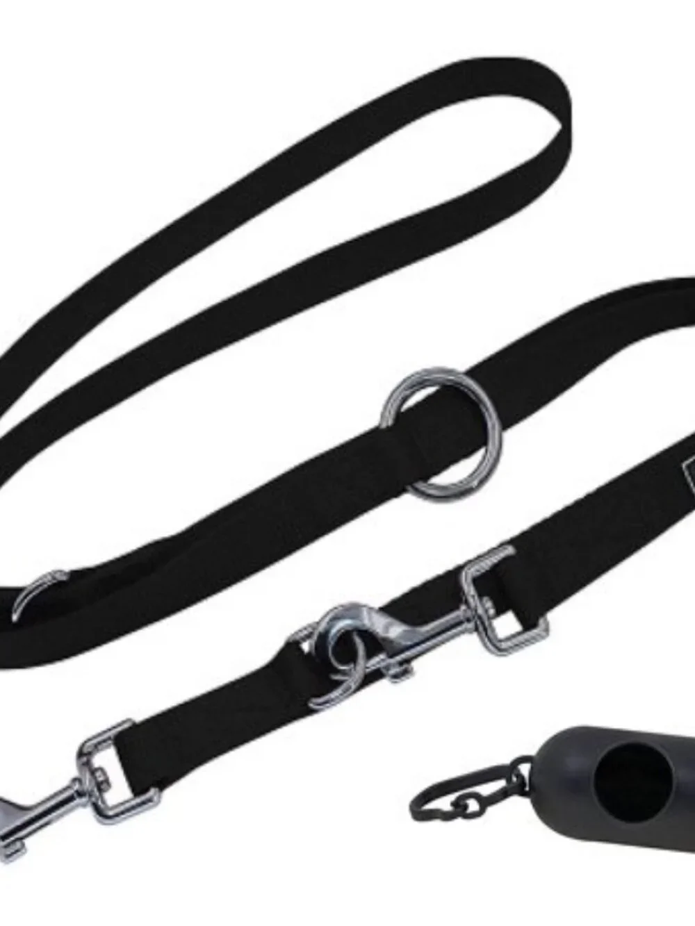 Ddoxx Nylon Dog Leash 3-Way Adjustable 66 Ft for Large Small Dogs